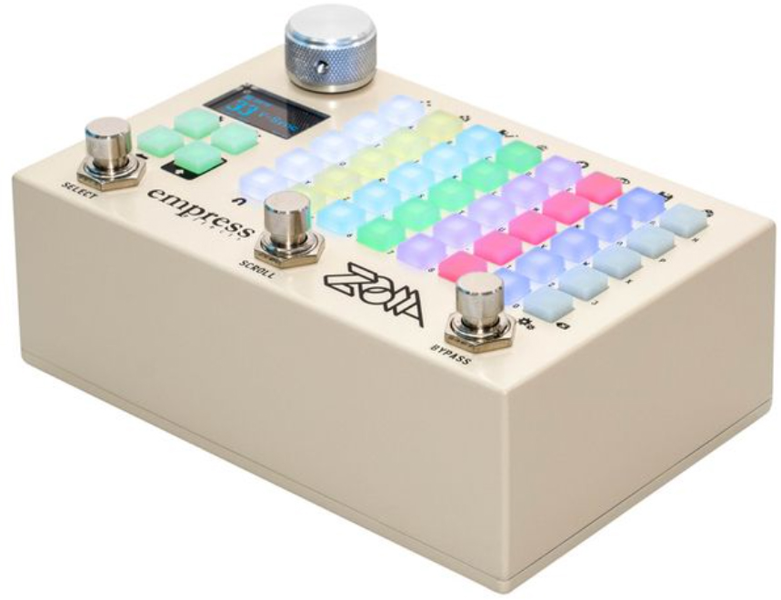 Empress Zoia 10k Ltd Beige - Modulation/Chorus/Flanger/Phaser & Tremolo Effektpedal - Variation 1