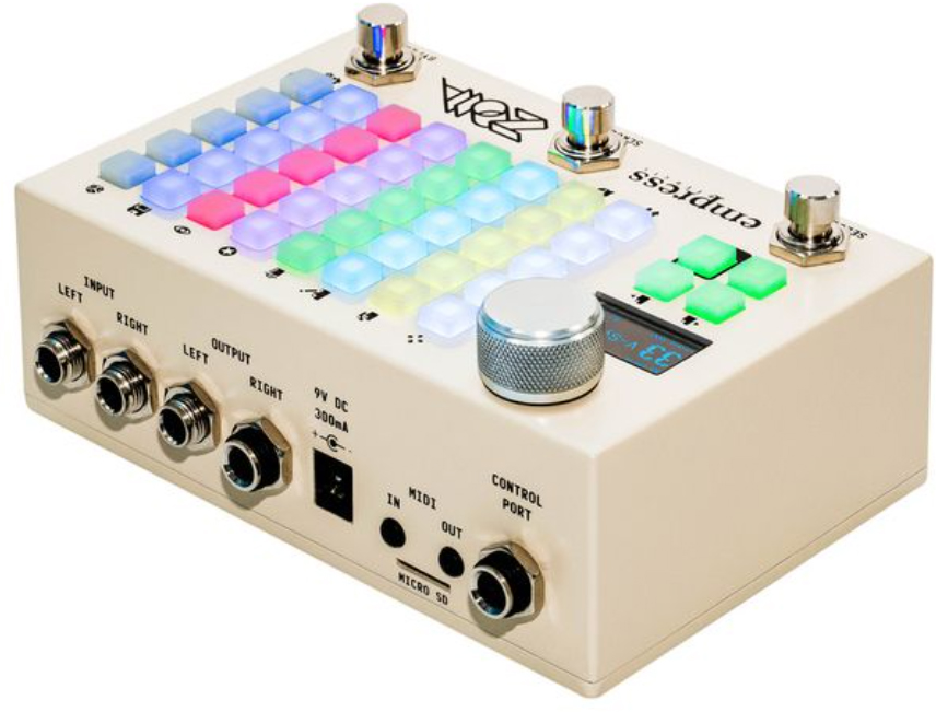 Empress Zoia 10k Ltd Beige - Modulation/Chorus/Flanger/Phaser & Tremolo Effektpedal - Variation 2