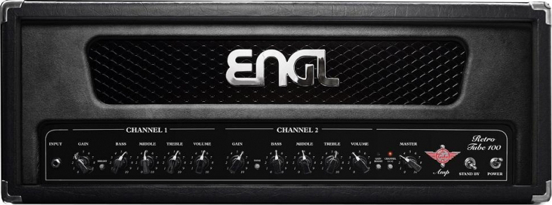 Engl Retro Tube 100 E765 Head 100w Black - E-Gitarre Topteil - Main picture
