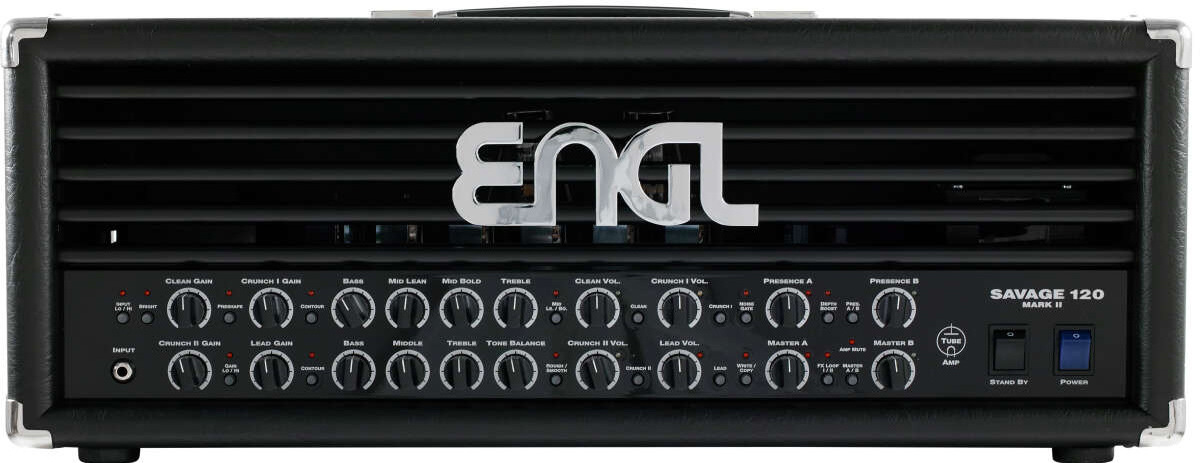 Engl Savage 120 Mark Ii E610ii Head 120w 6550 - E-Gitarre Topteil - Main picture