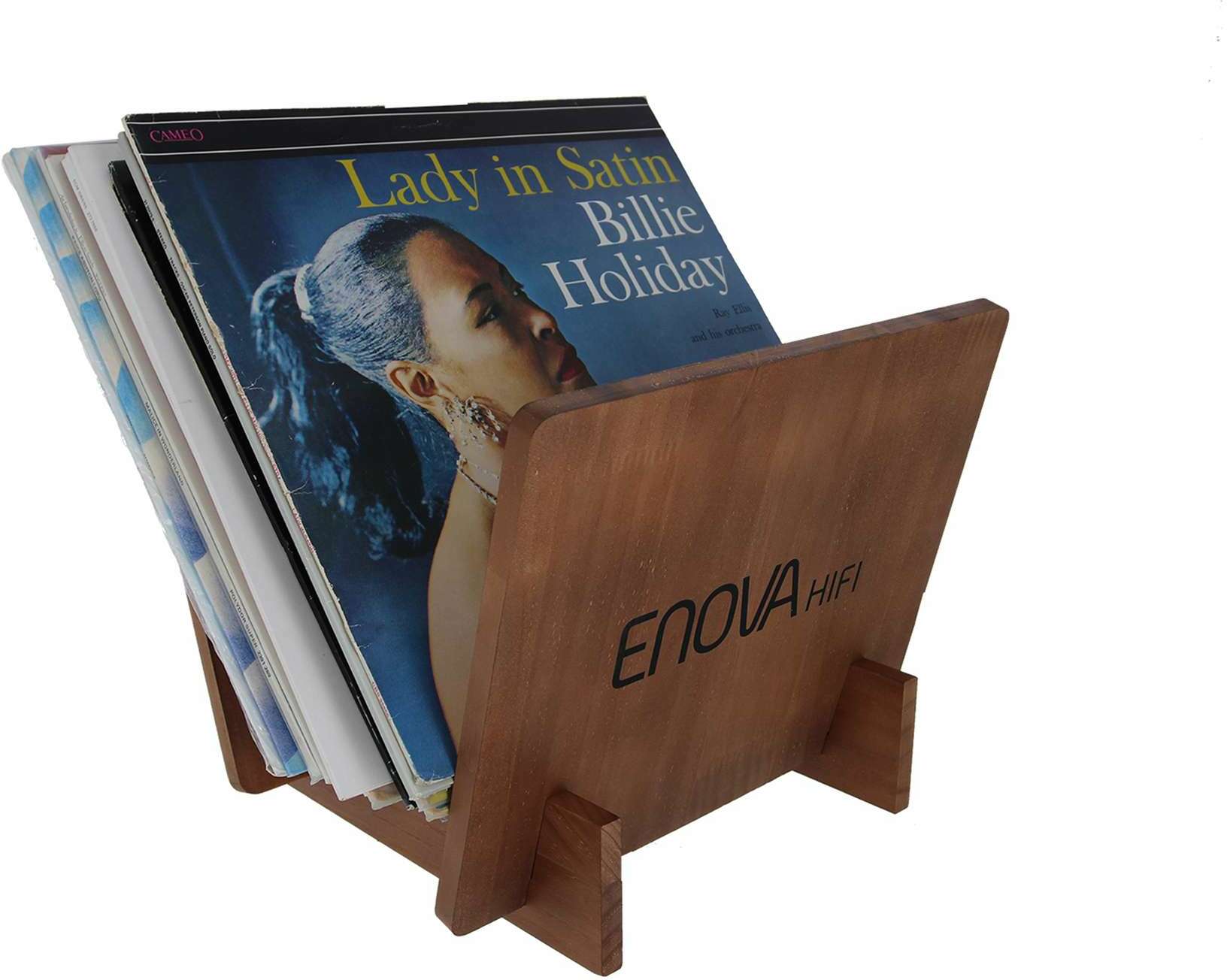 Enova Hifi Support Vinyle 25 Lp (bois) - DJ-Workstation - Main picture