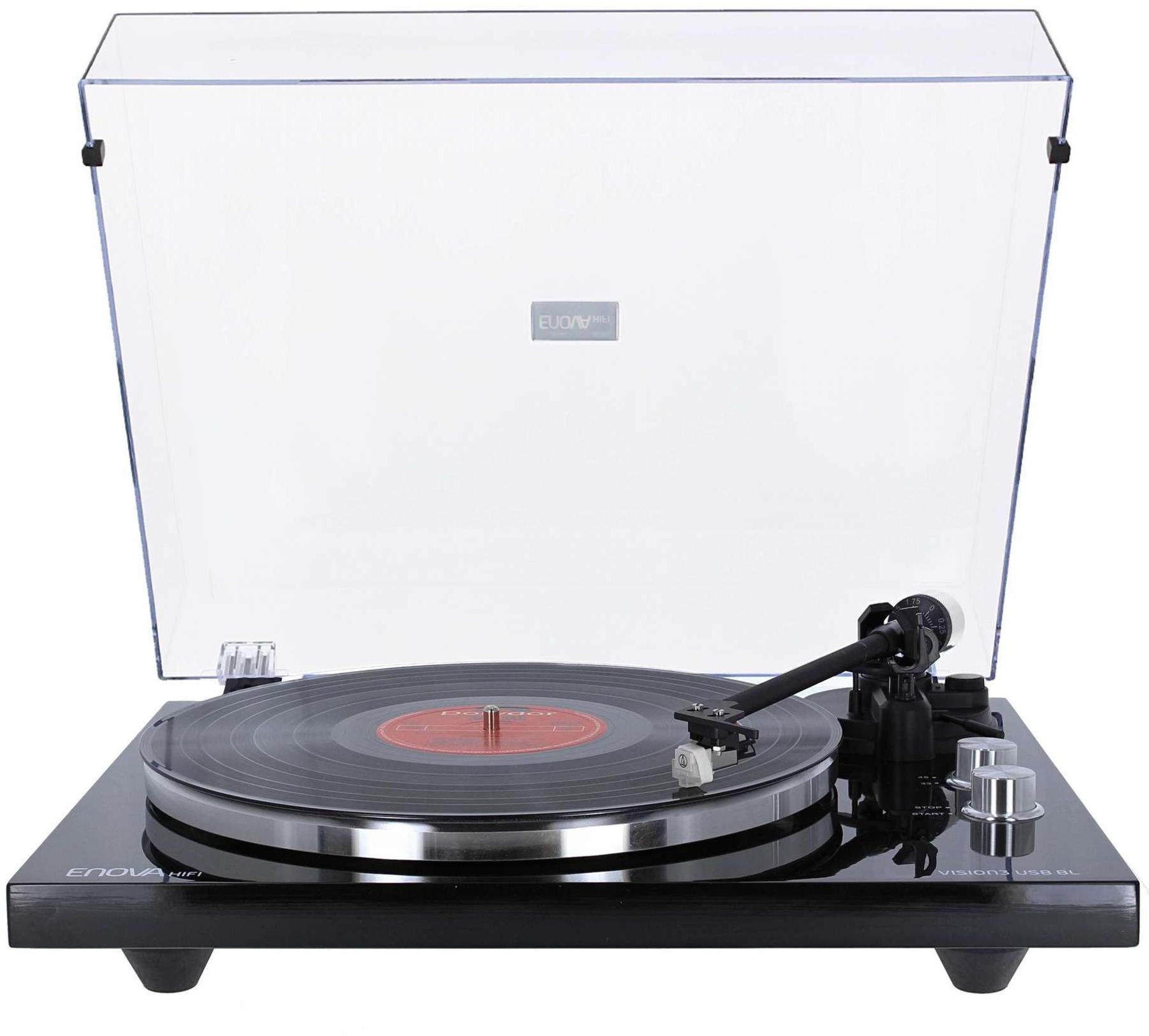 Turntables hifi Enova hifi Vision 3 USB BL
