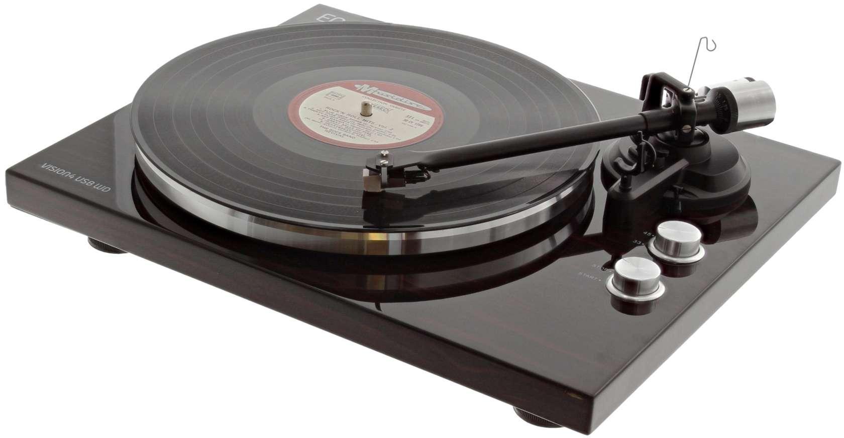 Turntables hifi Enova hifi Vision 4 Usb WD(Finition Bois)