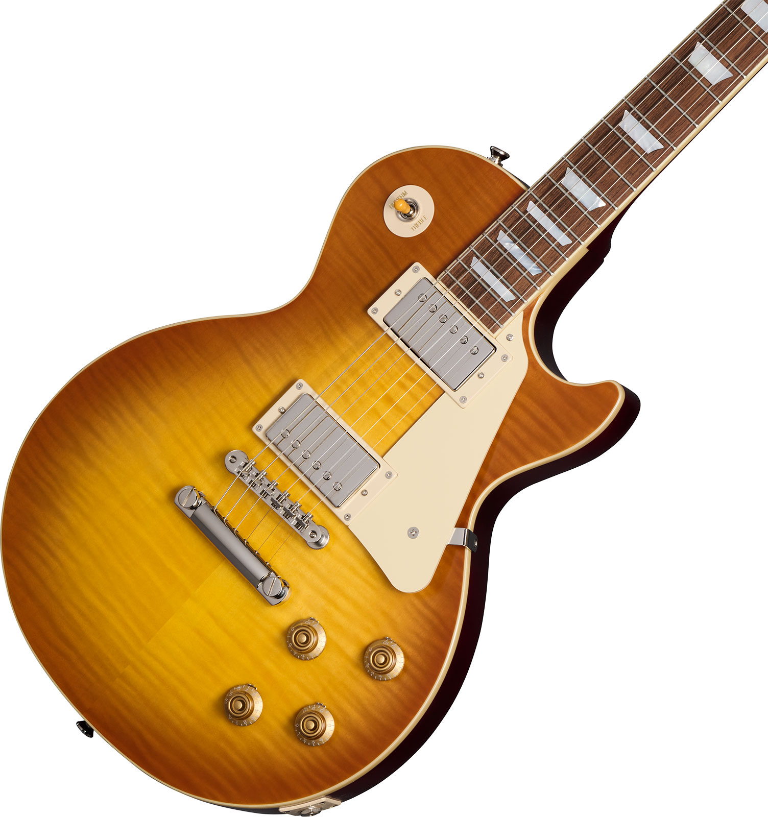 Epiphone 1959 Les Paul Standard Inspired By 2h Gibson Ht Lau - Vos Iced Tea Burst - Single-Cut-E-Gitarre - Variation 3