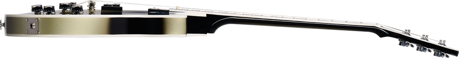 Epiphone Adam Jones Les Paul Custom 1979 2h Ht Eb - Antique Silverburst - Single-Cut-E-Gitarre - Variation 5