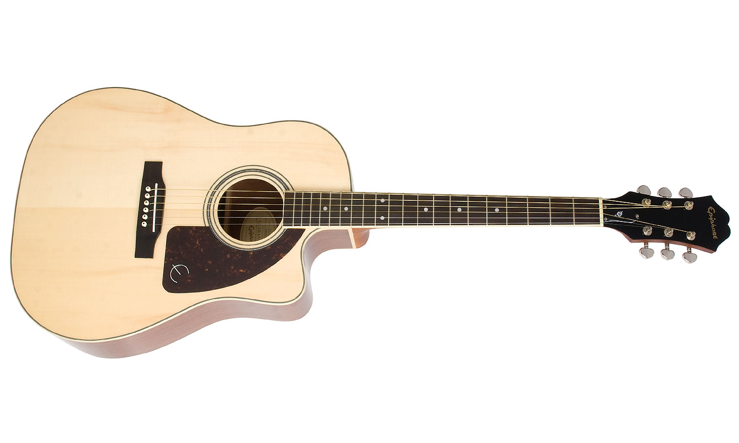 Epiphone J-45 Ec Studio Dreadnought Cw Epicea Acajou Rw - Natural - Elektroakustische Gitarre - Variation 1