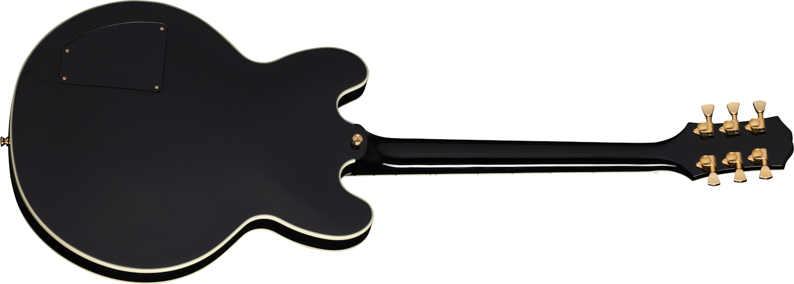 Epiphone Bb King Lucille 2021 Signature 2h Ht Eb - Ebony - Single-Cut-E-Gitarre - Variation 1