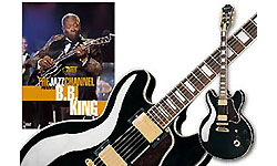 Epiphone B.b. King Lucille Gh - Ebony - Semi-Hollow E-Gitarre - Variation 3