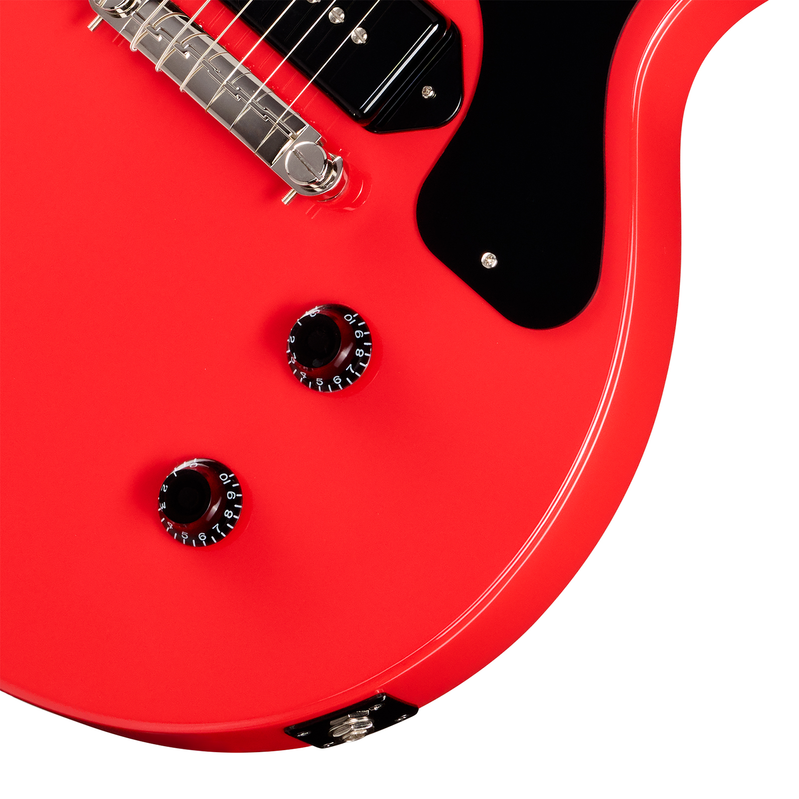 Epiphone Billy Joe Armstrong Les Paul Jr Signature 1s Ht Rw - Radiant Red - Single-Cut-E-Gitarre - Variation 3
