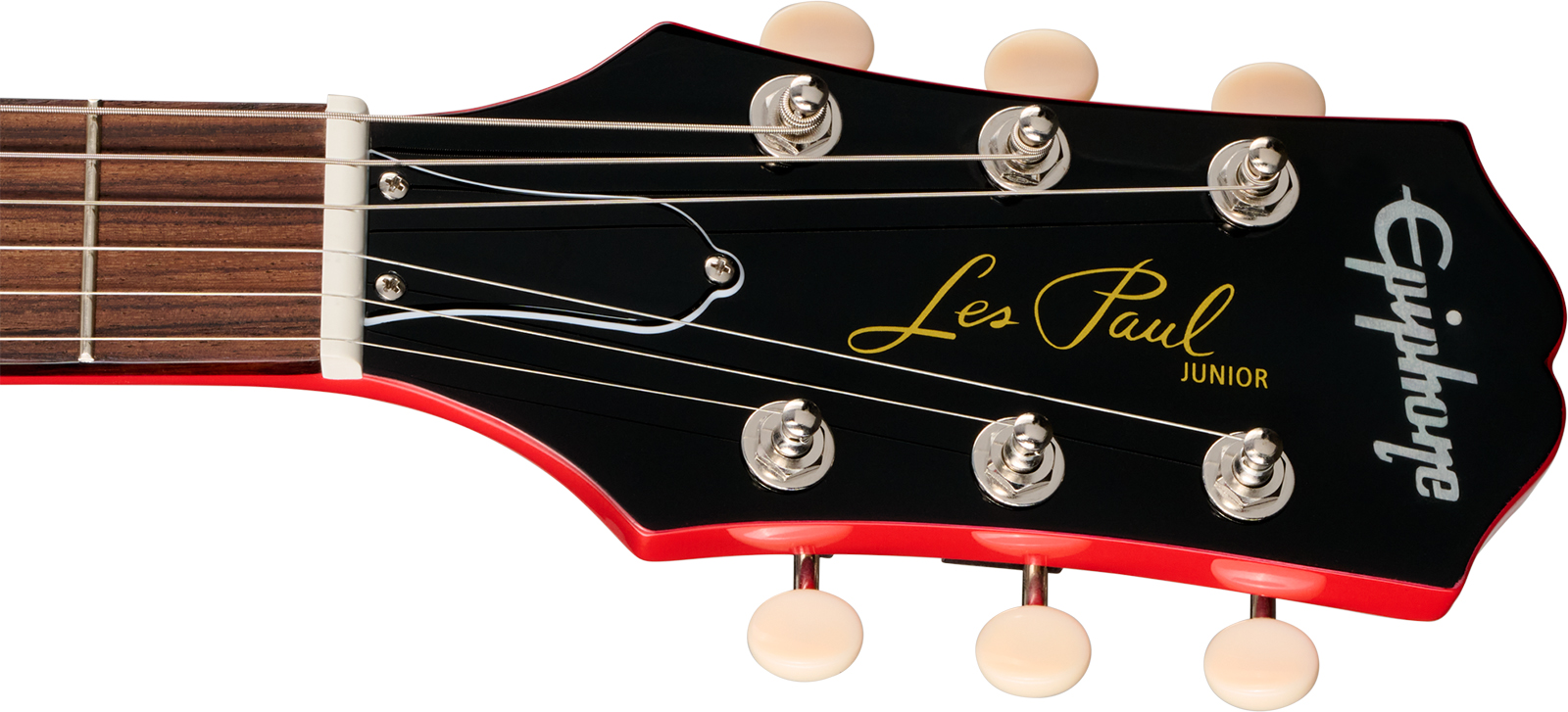 Epiphone Billy Joe Armstrong Les Paul Jr Signature 1s Ht Rw - Radiant Red - Single-Cut-E-Gitarre - Variation 4