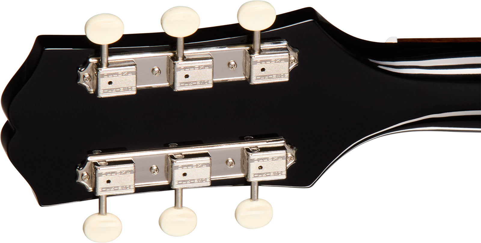 Epiphone Blues King Studio Lh Gaucher Ibg Parlor Epicea Acajou Rw - Ebony - Folk-Gitarre - Variation 5