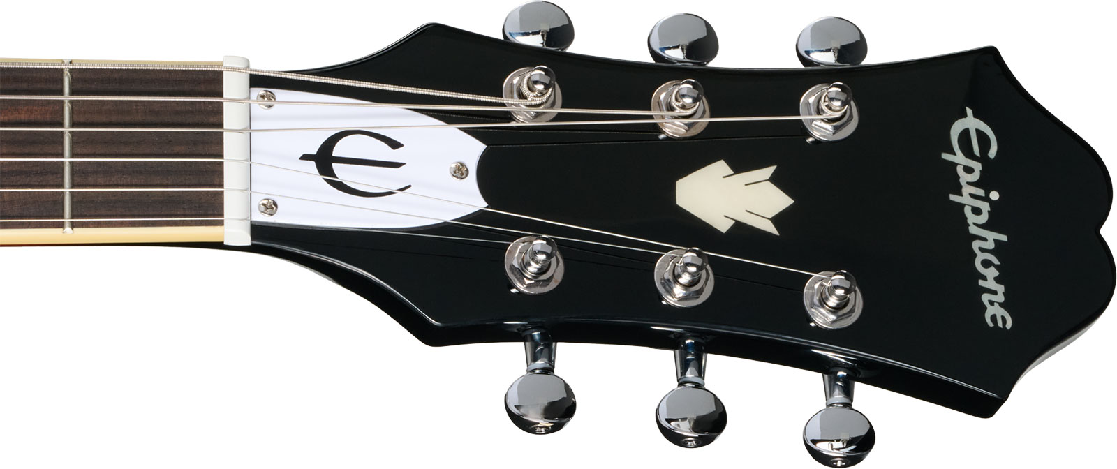 Epiphone Bonehead Riviera Signature 2h Ht Rw - Dark Tobacco Sunburst - Semi-Hollow E-Gitarre - Variation 3