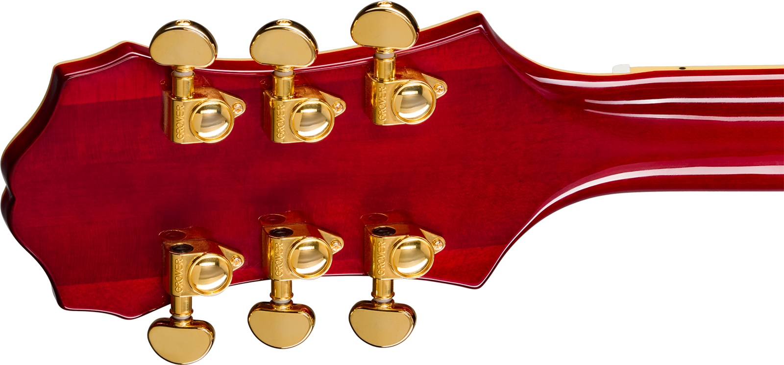 Epiphone Broadway Original Archtops 2h Ht Rw - Wine Red - Hollowbody E-Gitarre - Variation 5