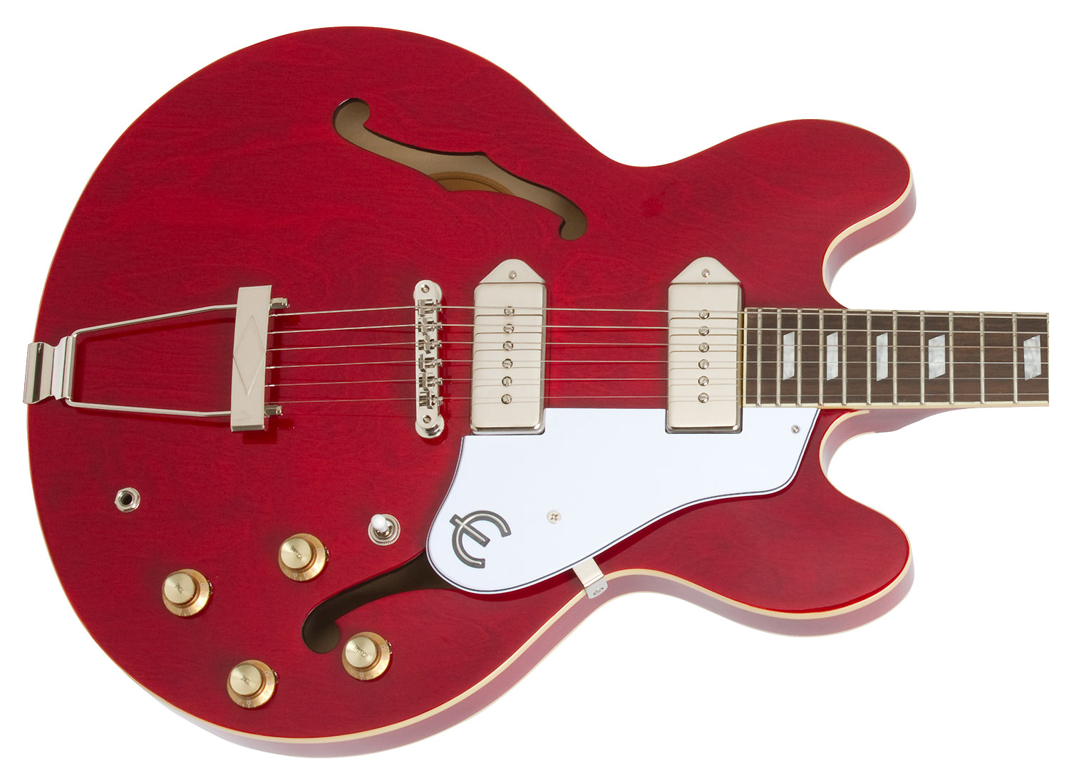 Epiphone Casino Ch - Cherry - Semi-Hollow E-Gitarre - Variation 2