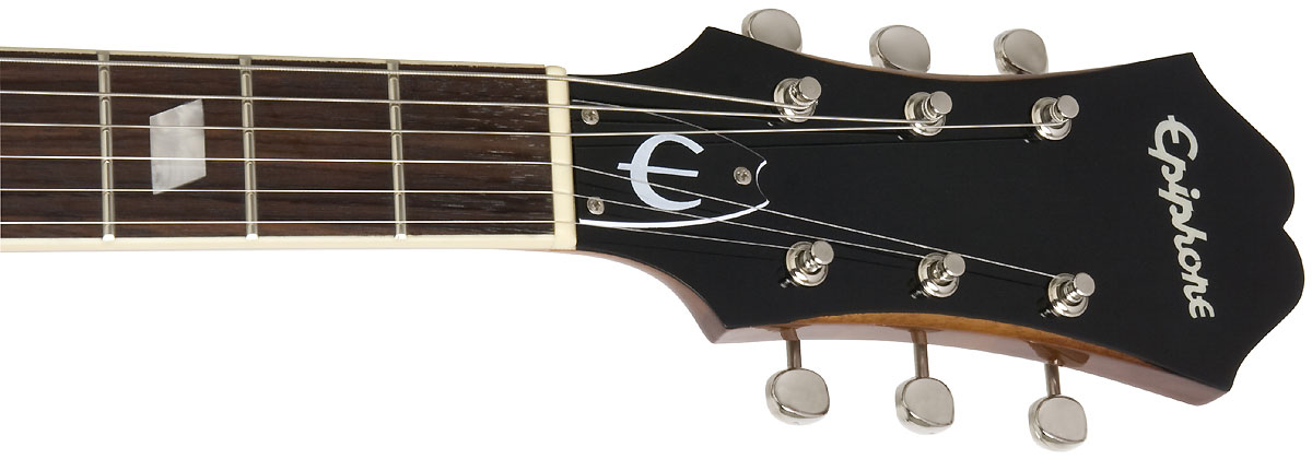 Epiphone Casino John Lennon 1965 Inspired By Ch Vintage Sunburst - Semi-Hollow E-Gitarre - Variation 2