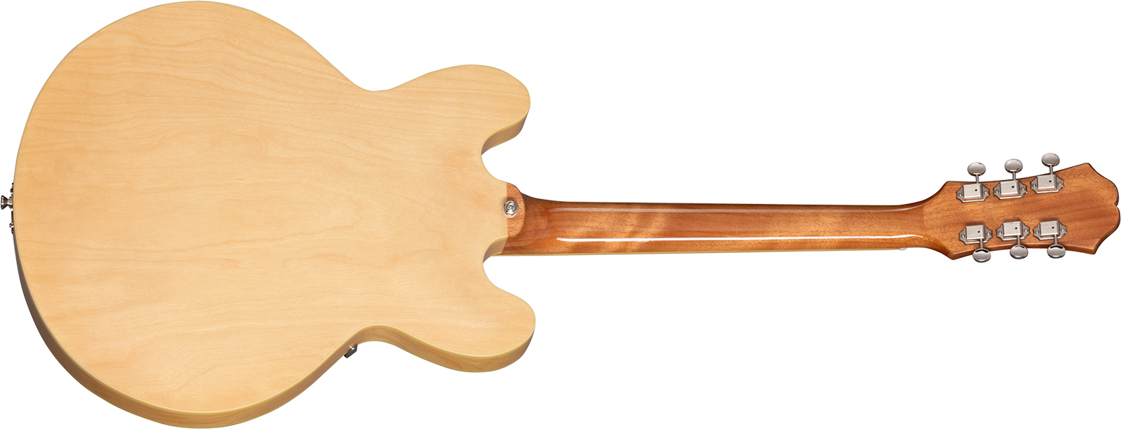 Epiphone Casino Lh Original Archtops Gaucher 2s P90 Ht Rw - Natural - Semi-Hollow E-Gitarre - Variation 1