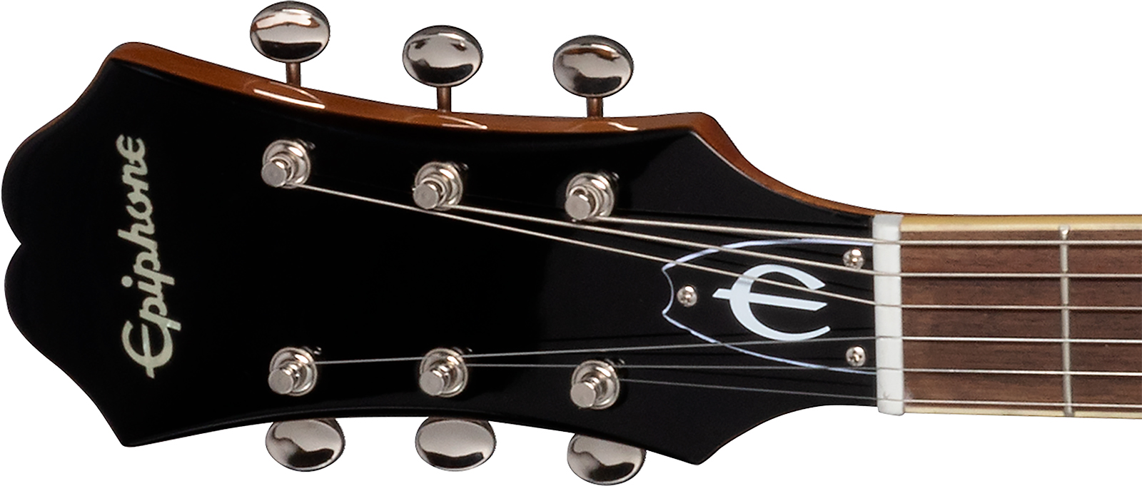 Epiphone Casino Lh Original Archtops Gaucher 2s P90 Ht Rw - Natural - Semi-Hollow E-Gitarre - Variation 4