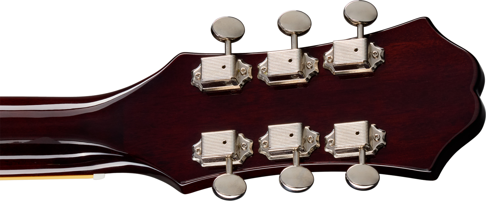 Epiphone Casino Lh Original Archtops Gaucher 2s P90 Ht Rw - Vintage Sunburst - Semi-Hollow E-Gitarre - Variation 5