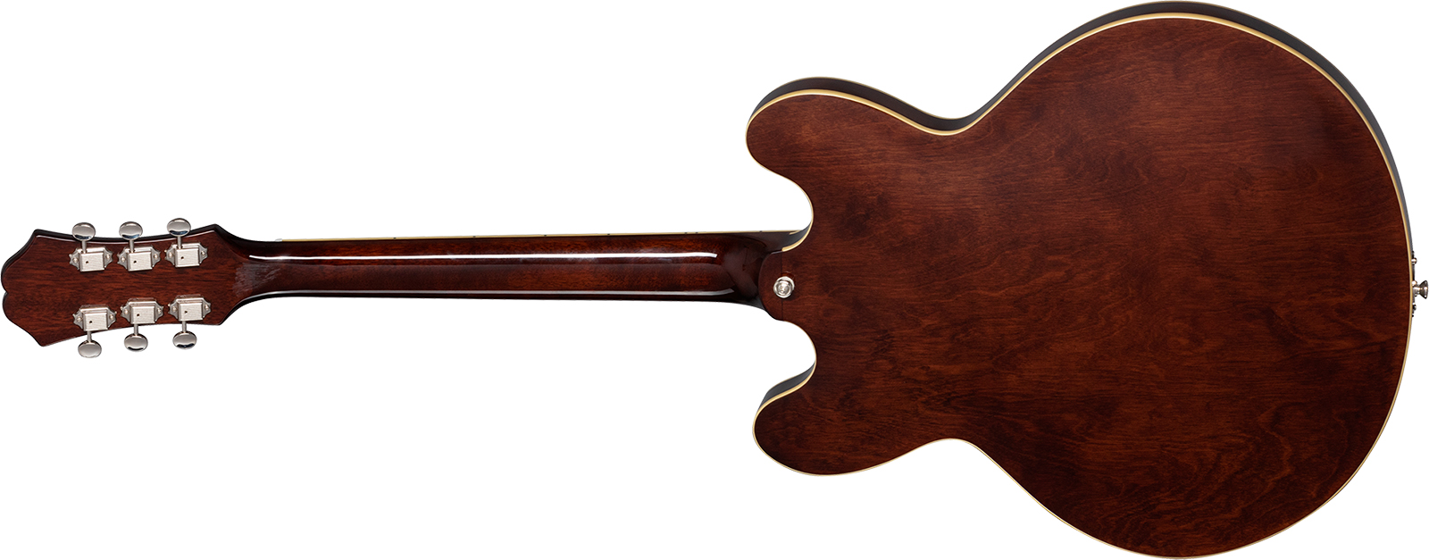 Epiphone Casino Original Archtops 2s P90 Ht Rw - Vintage Sunburst - Semi-Hollow E-Gitarre - Variation 1