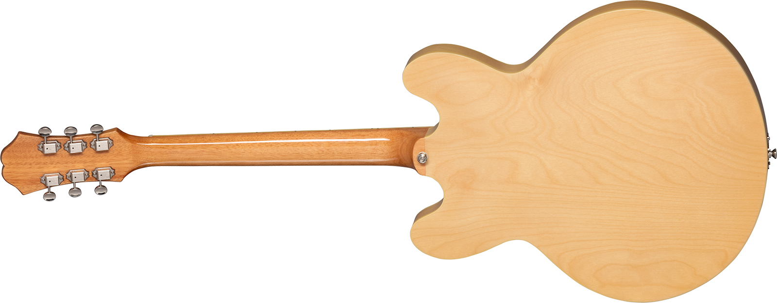 Epiphone Casino Original Archtops 2s P90 Ht Rw - Natural - Semi-Hollow E-Gitarre - Variation 1