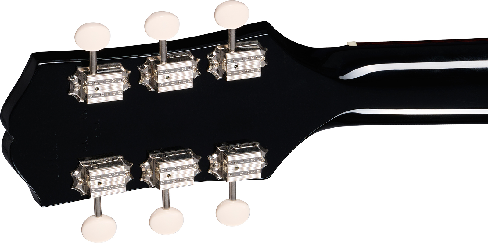 Epiphone Coronet Original Usa 1s P90 Ht Rw - Ebony - Retro-Rock-E-Gitarre - Variation 4