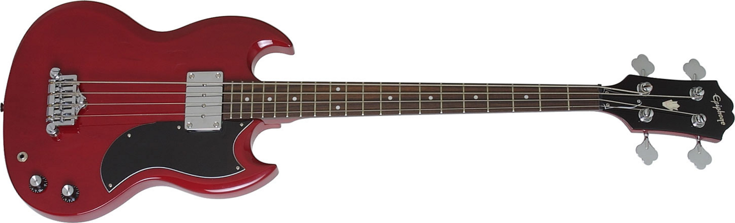 Epiphone Eb-0 Sg Bass Rw - Cherry - Solidbody E-bass - Main picture