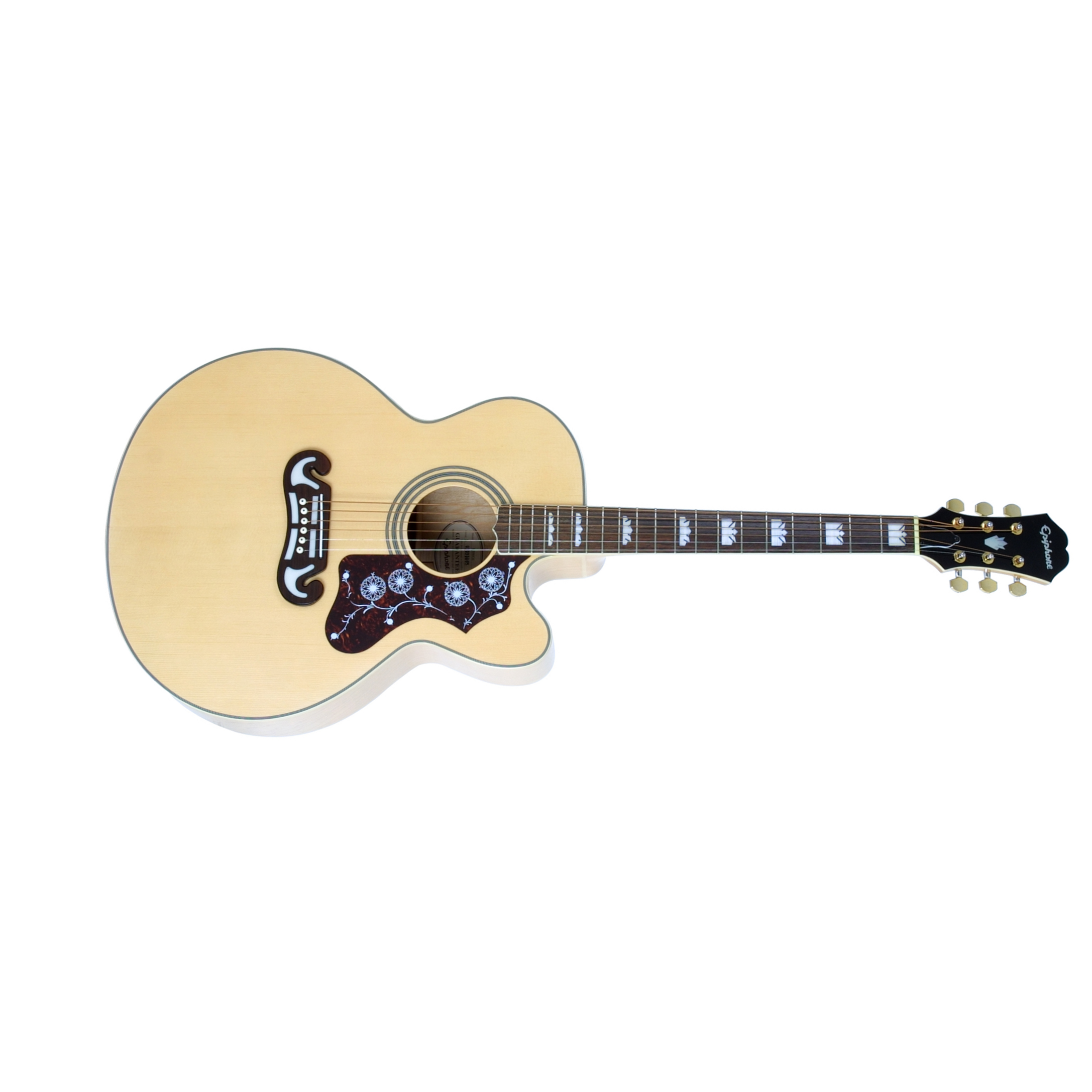 Epiphone Ej-200sce Jumbo Cw Gh - Natural - Westerngitarre & electro - Main picture