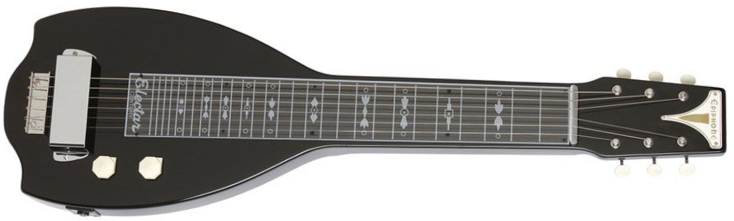 Epiphone Electar Inspired By 1939 Century Lap Steel Outfit - Ebony - Lap Steel-Gitarre - Main picture