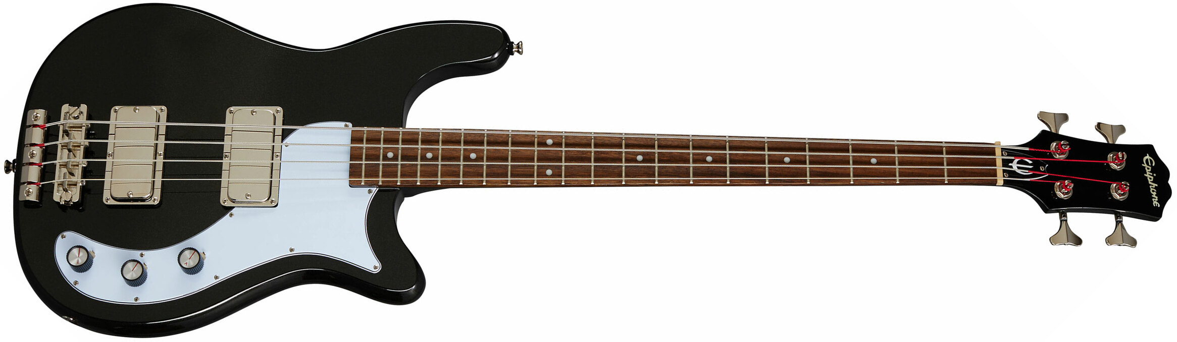 Epiphone Embassy Bass Original Lau - Graphite Black - Solidbody E-bass - Main picture
