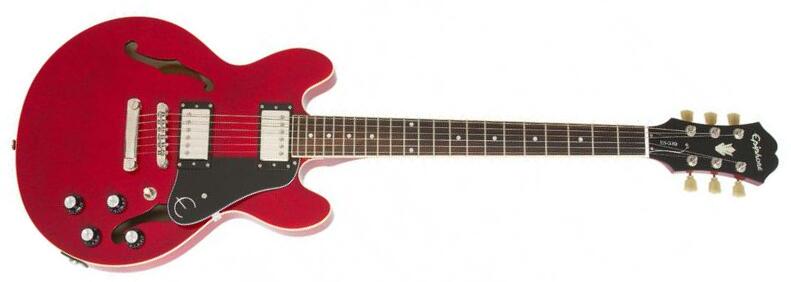 Epiphone Es-339 Inspired By Gibson 2020 2h Ht Rw - Cherry - Semi-Hollow E-Gitarre - Main picture