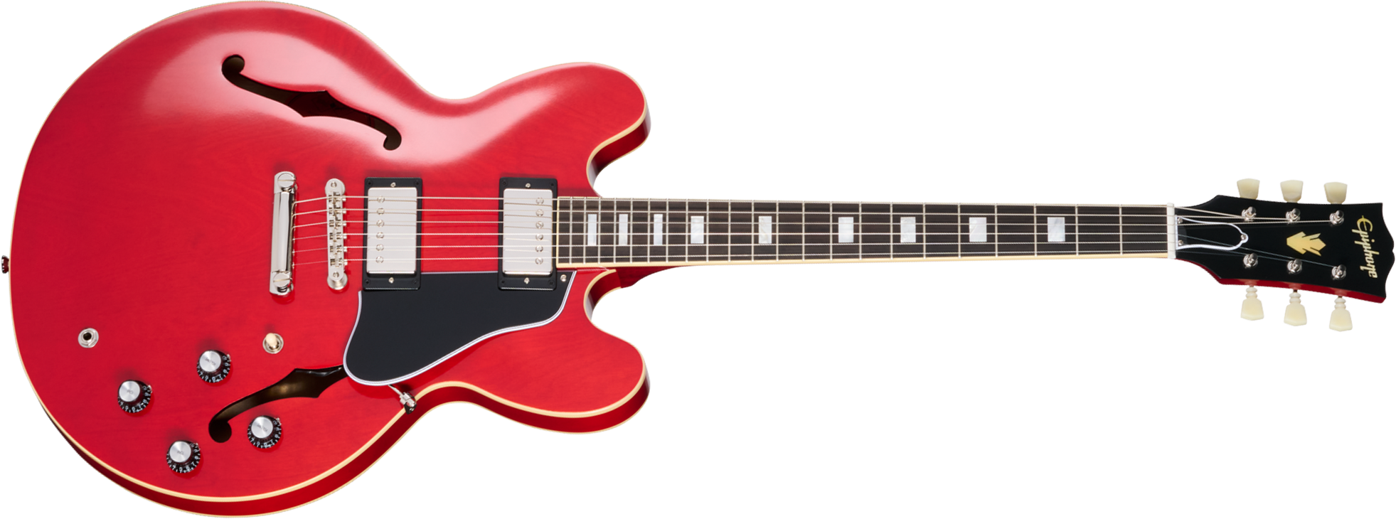 Epiphone Es335 1962 Reissue Ins.by.g.c 2h Gibson Ht Rw - Sixties Cherry - Semi-Hollow E-Gitarre - Main picture