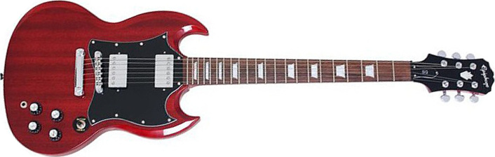 Epiphone G-400 Pro 1966 Ltd Ch - Cherry - Double Cut E-Gitarre - Main picture