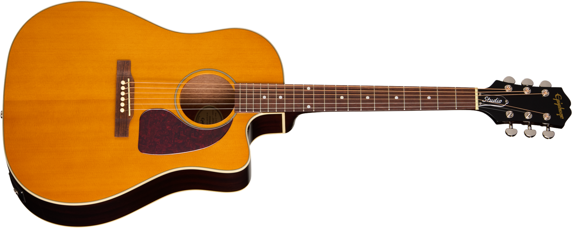 Epiphone J45 Studio Ec Ibg Dreadnought Epicea Acajou Rw - Natural - Folk-Gitarre - Main picture