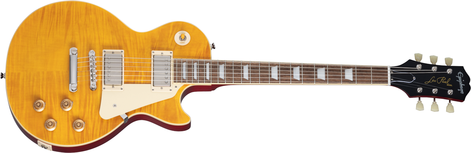 Epiphone Joe Bonamassa Les Paul Standard 1959 Lazarus Signature 2h Ht Lau - Lazarus - Single-Cut-E-Gitarre - Main picture