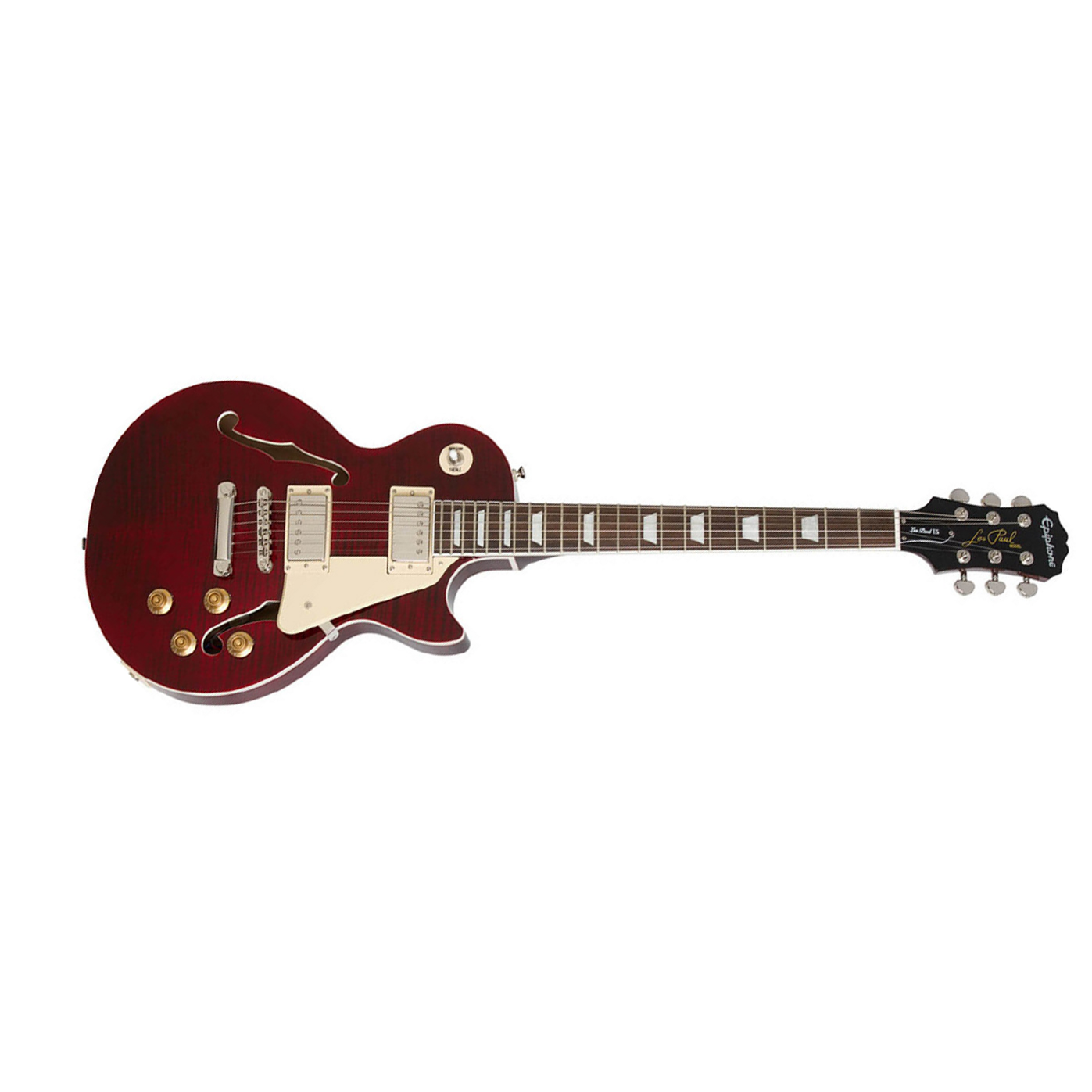 Epiphone Les Paul Es Pro 2016 - Wine Red - Semi-Hollow E-Gitarre - Main picture