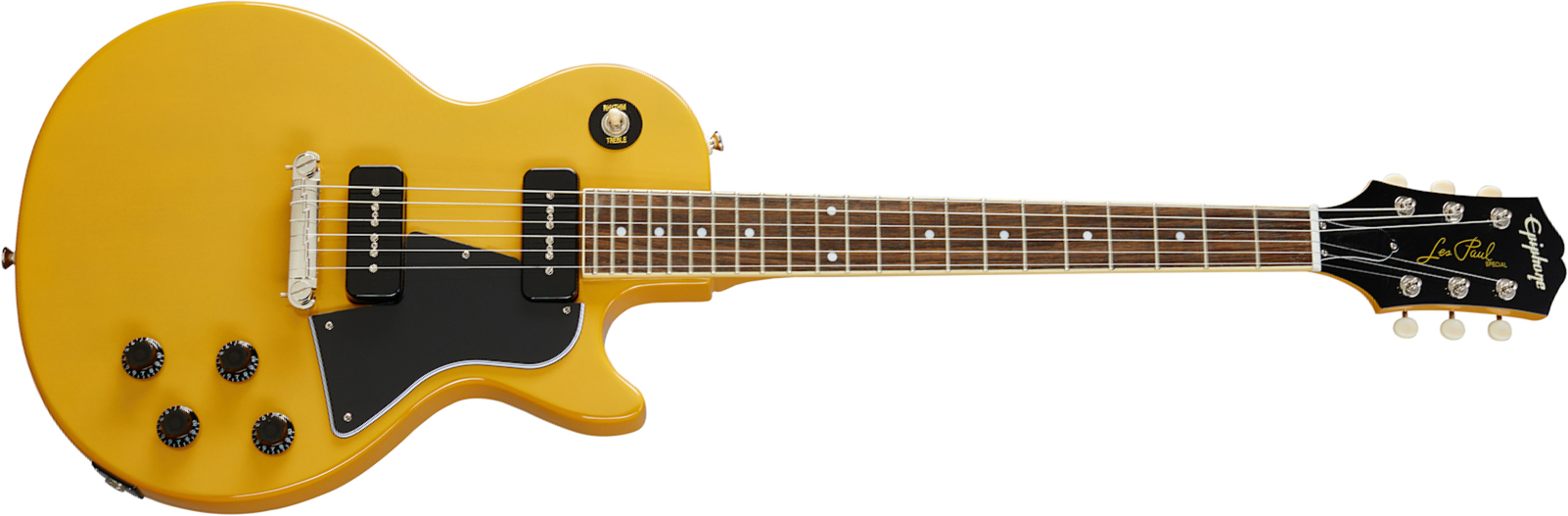Epiphone Les Paul Special 2p90 Ht Lau - Tv Yellow - Single-Cut-E-Gitarre - Main picture