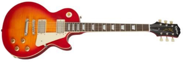 Epiphone Les Paul Standard 1959 Outfit 2h Ht Rw - Aged Dark Cherry Burst - Single-Cut-E-Gitarre - Main picture