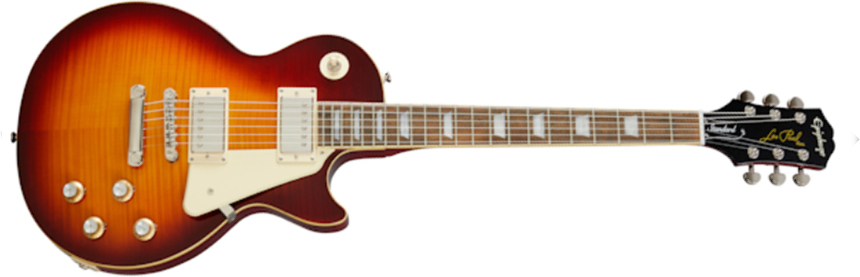 Epiphone Les Paul Standard 60s 2h Ht Rw - Iced Tea - Single-Cut-E-Gitarre - Main picture