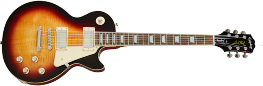 Epiphone Les Paul Standard 60s 2h Ht Rw - Bourbon Burst - Single-Cut-E-Gitarre - Main picture