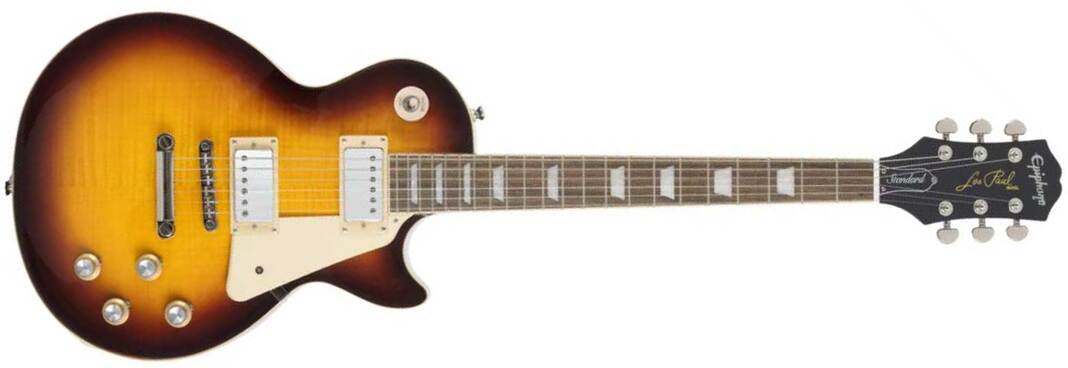 Epiphone Les Paul Standard 60s Ibg Original 2h Ht Lau - Fireball - Single-Cut-E-Gitarre - Main picture