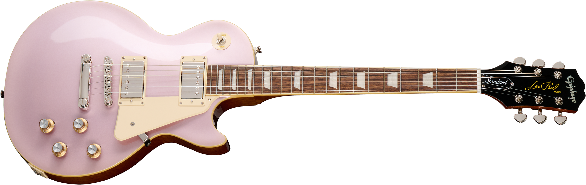 Epiphone Les Paul Standard 60s Insp. By Gibson 2h Ht Lau - Heather Poly - Single-Cut-E-Gitarre - Main picture