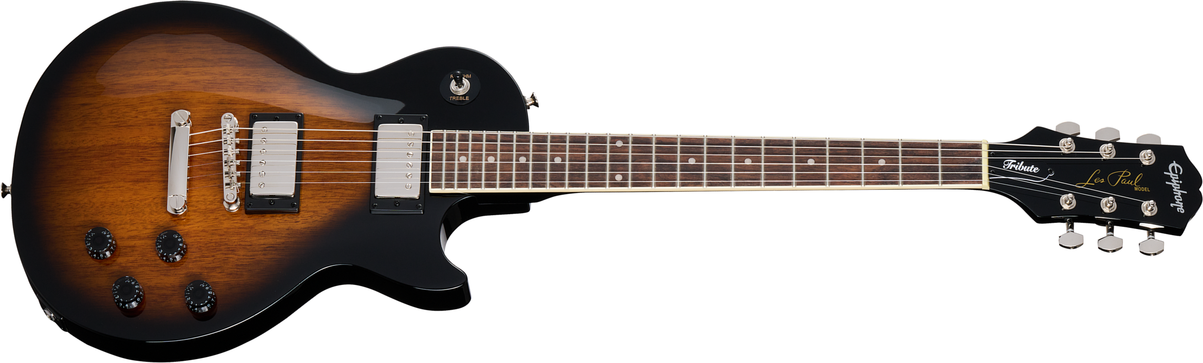 Epiphone Les Paul Tribute Inspired By / Modern 2h Ht Lau - Vintage Sunburst - Single-Cut-E-Gitarre - Main picture