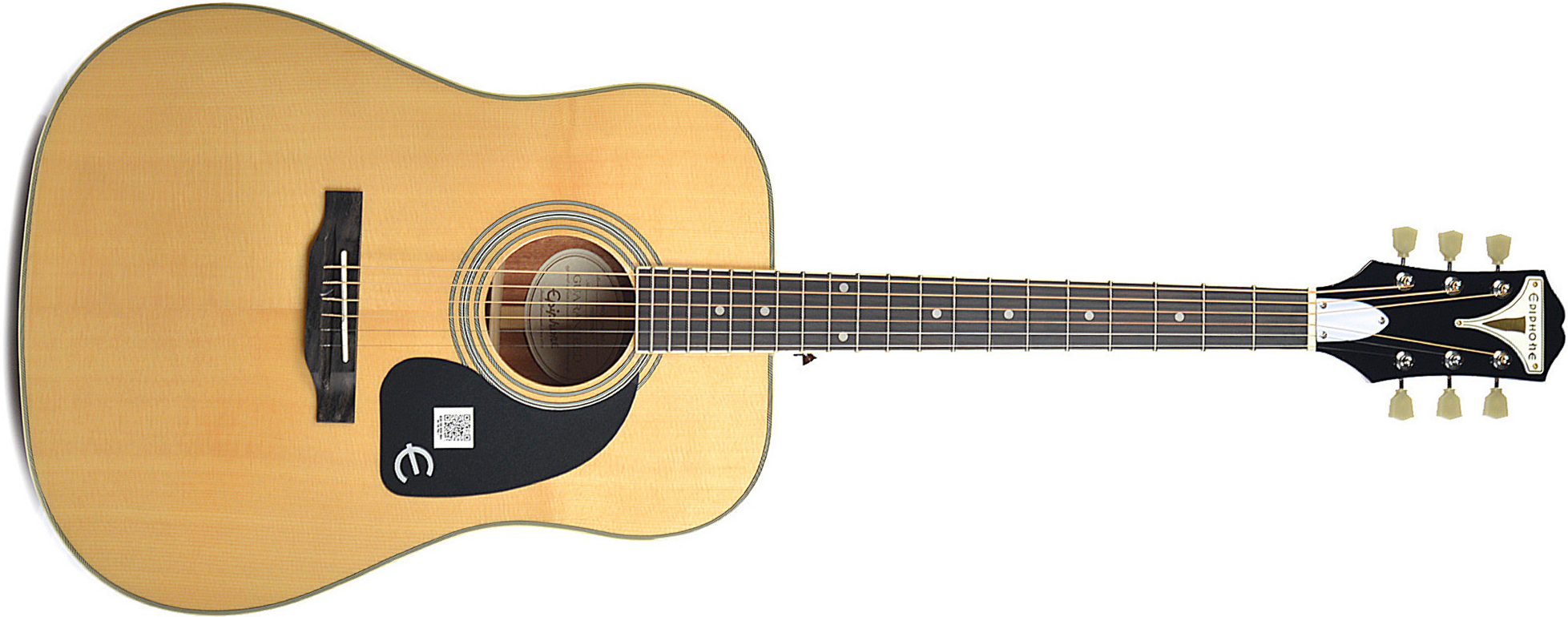 Epiphone Pro-1 Acoustic Dreadnought Epicea Acajou - Natural - Westerngitarre & electro - Main picture