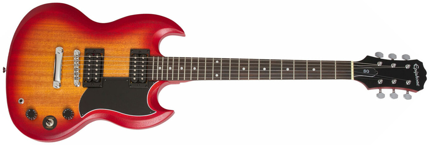 Epiphone Sg Special Ve Hh Ht Rw - Heritage Cherry Sunburst - Double Cut E-Gitarre - Main picture