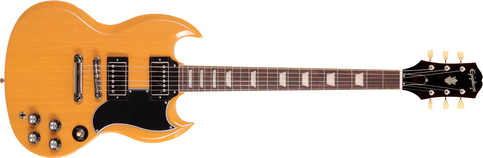 Epiphone Sg Standard Ibg Original Ltd 2h Ht Lau - Tv Yellow - Double Cut E-Gitarre - Main picture