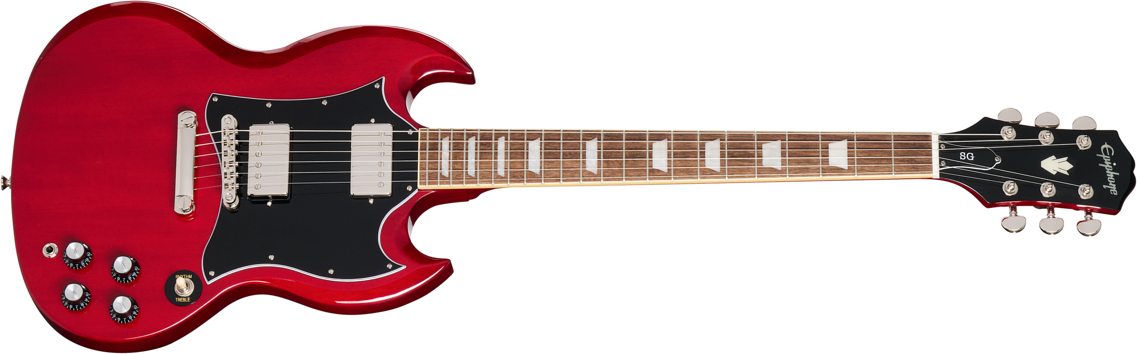 Epiphone Sg Standard Insp. By Gibson 2h Ht Lau - Cherry - Double Cut E-Gitarre - Main picture