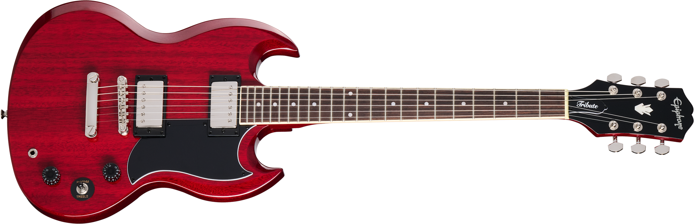 Epiphone Sg Tribute Sg Prophecy Inspired By / Modern 2h Ht Lau - Cherry - Double Cut E-Gitarre - Main picture