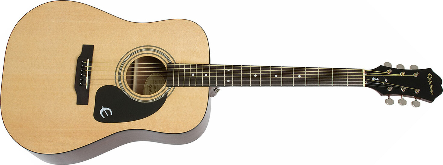 Epiphone Songmaker Dr-100 Dreadnought Epicea Acajou - Natural Gloss - Westerngitarre & electro - Main picture