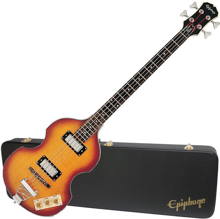 E-bass set Epiphone Viola Bass + Case - Vintage sunburst