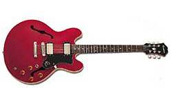 Epiphone Dot Ch - Cherry - Semi-Hollow E-Gitarre - Variation 1